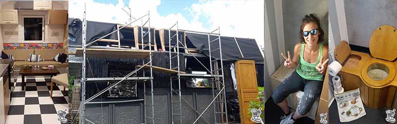 Tiny House Rosalie construite par Sophie 